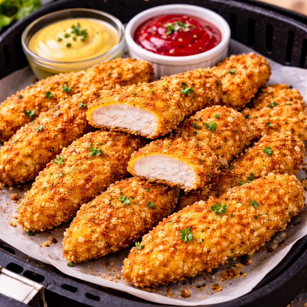 Tiras de pollo